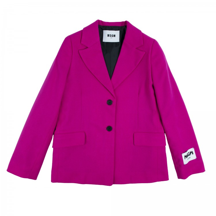 MSGM Giacca fucsia bambina