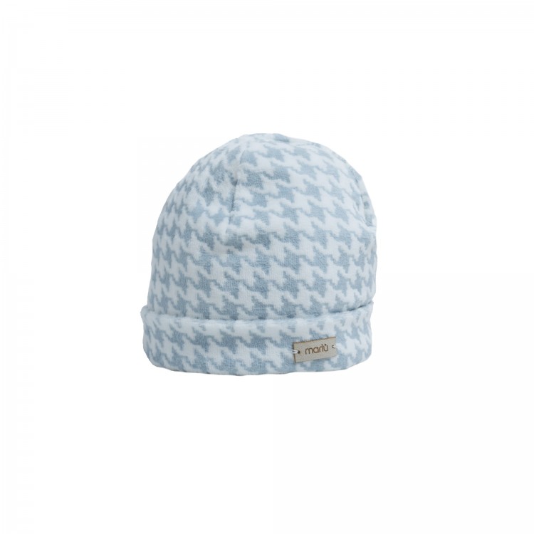 MARLU' Cappello panna cielo neonato