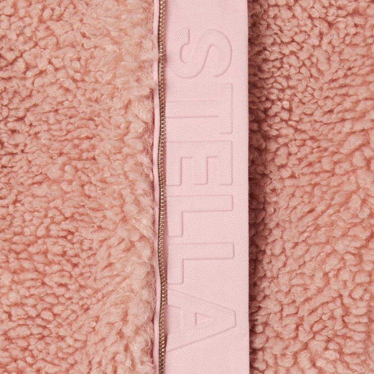 STELLA McCARTNEY Ecopelliccia rosa bambina