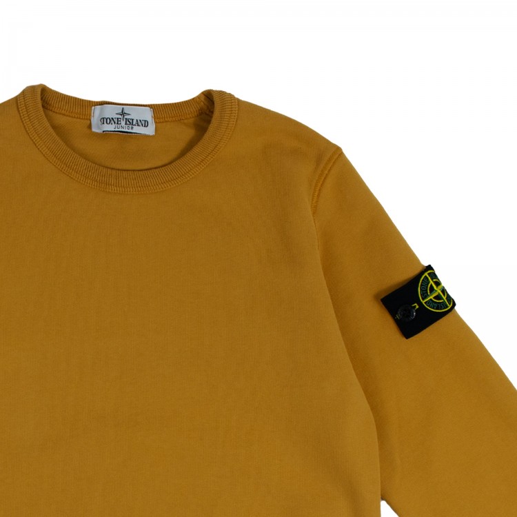 STONE ISLAND felpa paricollo terra bambino