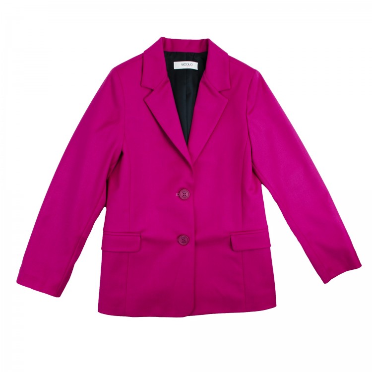 VICOLO Blazer fucsia bambina