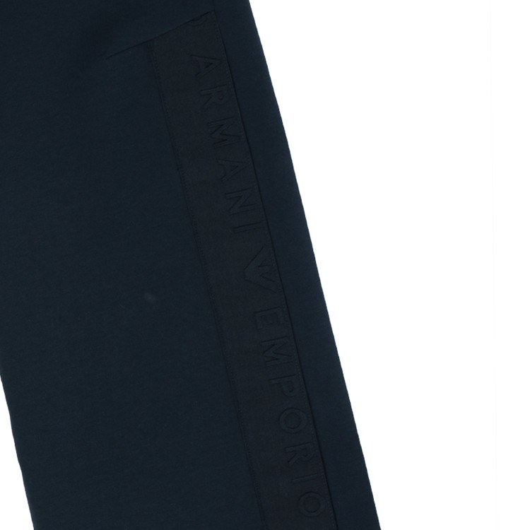 EMPORIO ARMANI Pantalone elasticizzato blu scuro bambina