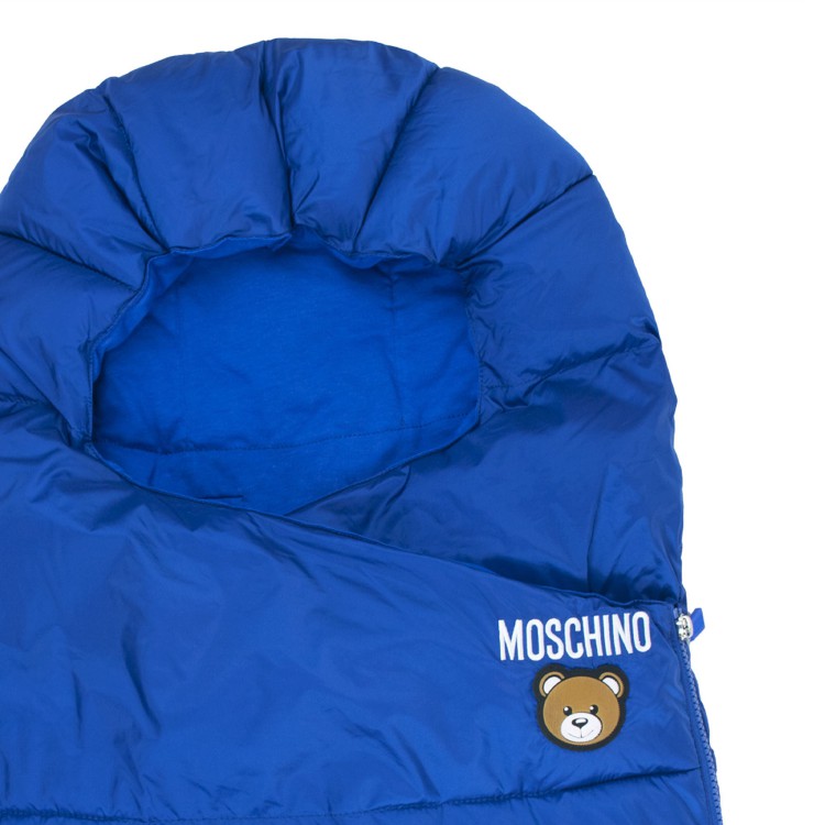 MOSCHINO Sacco nanna imbottito bluette neonato