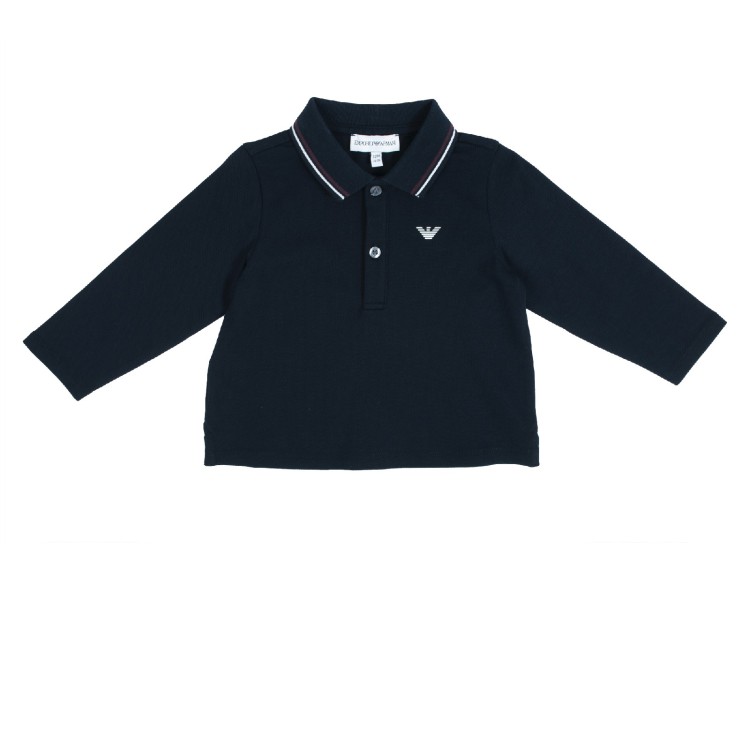 EMPORIO ARMANI POLO SHIRT.BLU NAVY