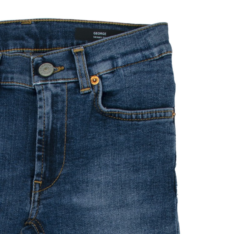 DONDUP Pantalone jeans blu bambino