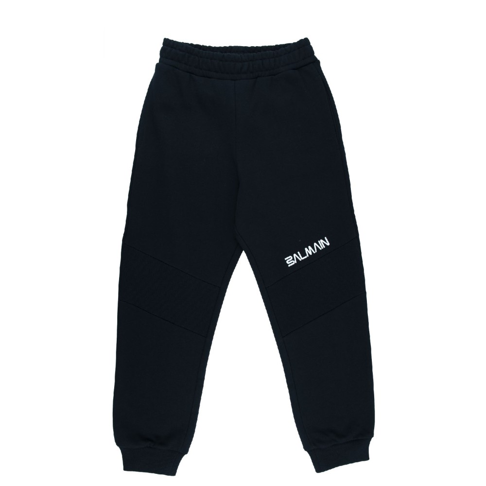 BALMAIN Pantalone nero bambino