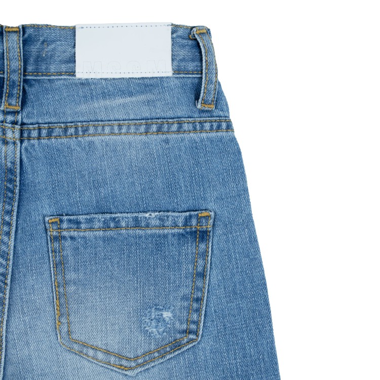 MSGM Pantalone jeans chiaro bambino