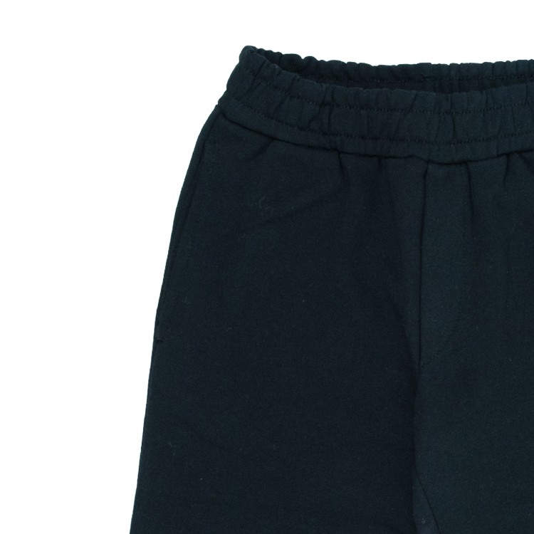 MSGM Pantalone in felpa nera bambini