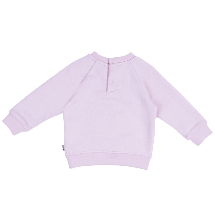 STELLA McCARTNEY Felpa rosa con stampa neonata