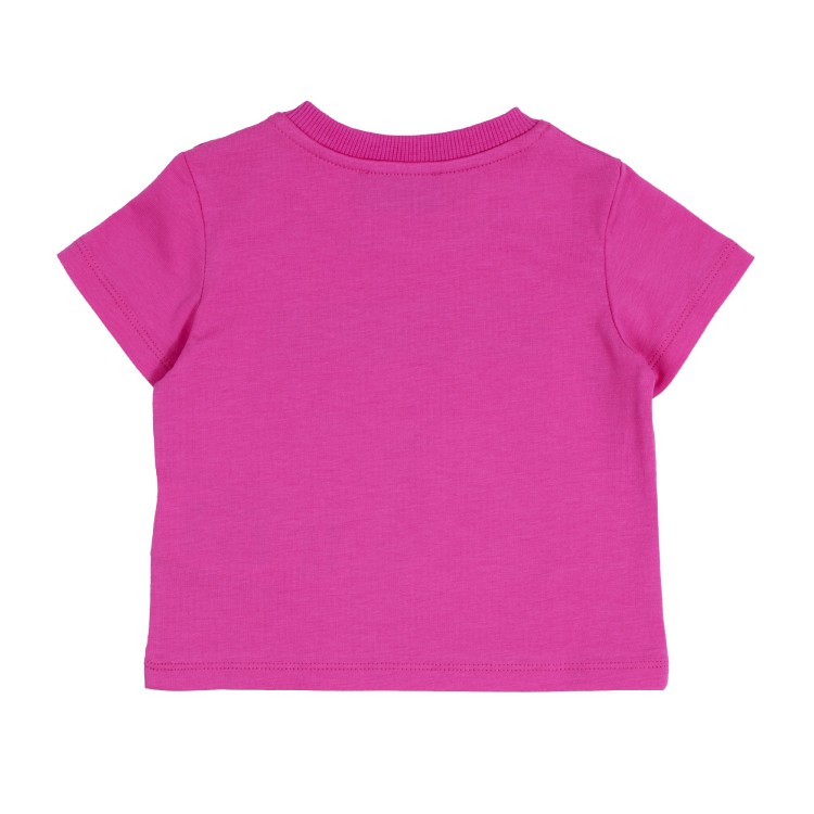 MOSCHINO T-shirt per neonata di colore fuxia