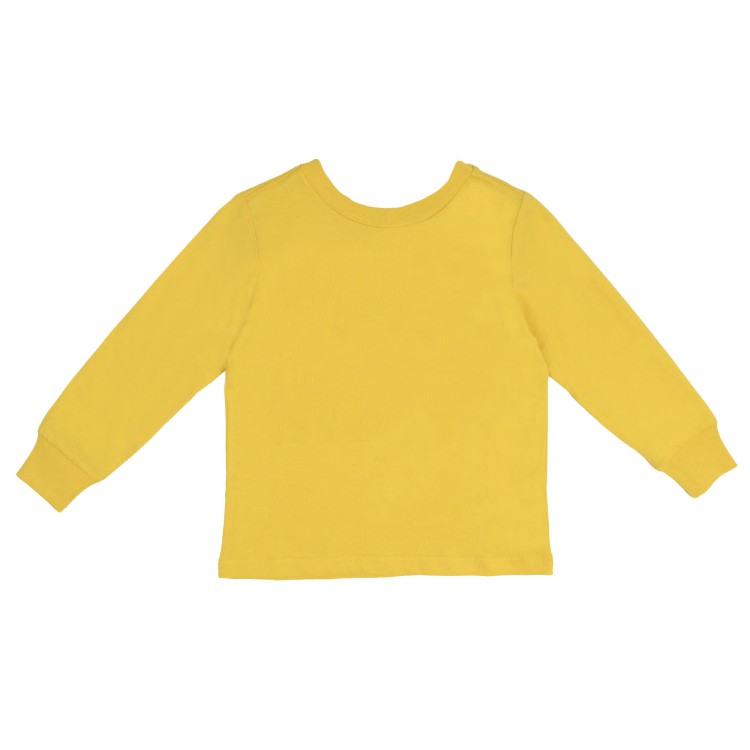 RALPH LAUREN t-shirt cotone giallo bambino