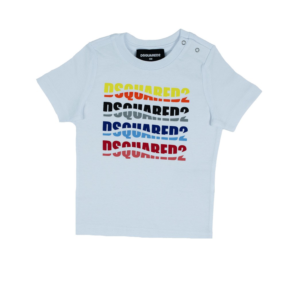 DSQUARED T-shirt in cotone...