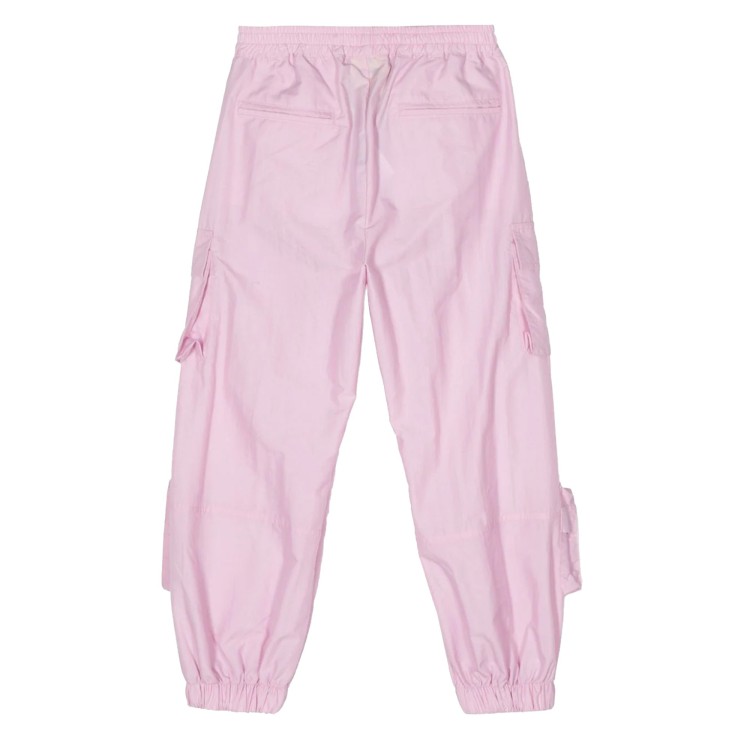 BARROW Pantalone cargo rosa bambina