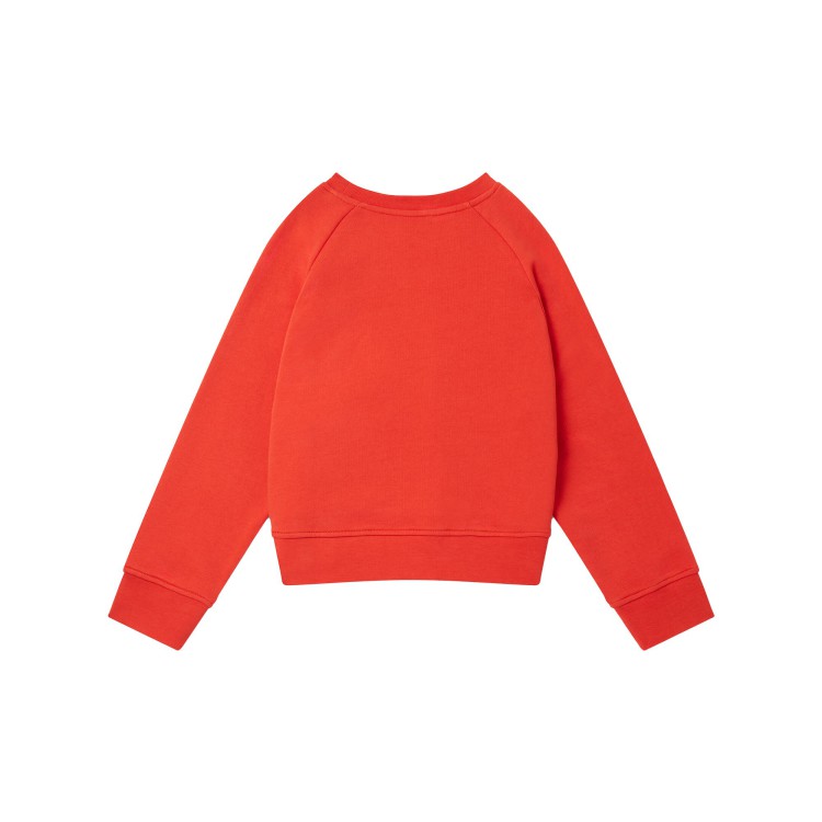 STELLA McCARTNEY Felpa di colore rosso per bambina