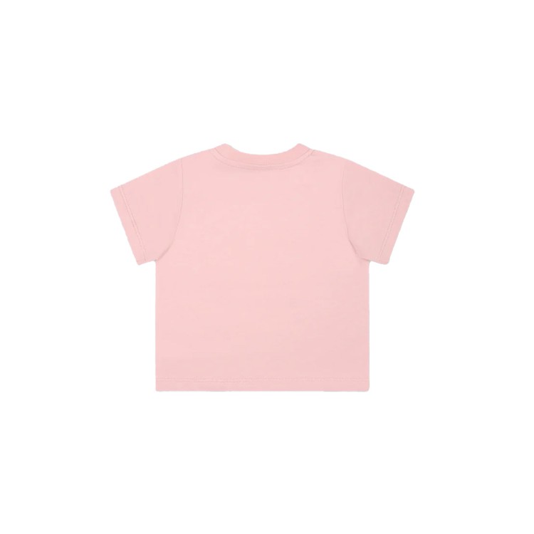 STELLA McCARTNEY T-shirt rosa stampata per neonato