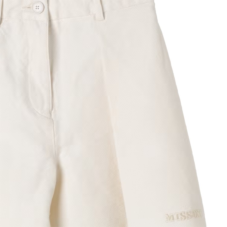 MISSONI Pantaloncino Missoni in cotone beige bambina