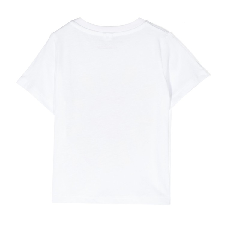 STELLA McCARTNEY T-shirt cotone manica corta bianca neonata