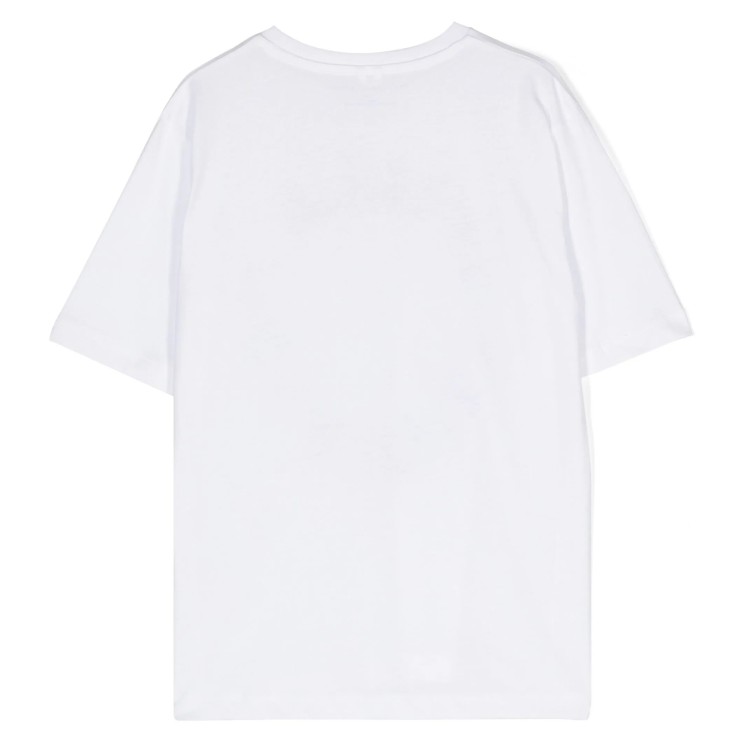 STELLA McCARTNEY T-shirt con stampa bianco cotone bambina