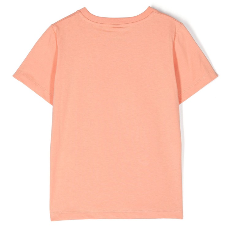 STELLA McCARTNEY T-shirt manica corta rosa salmone cotone bambina