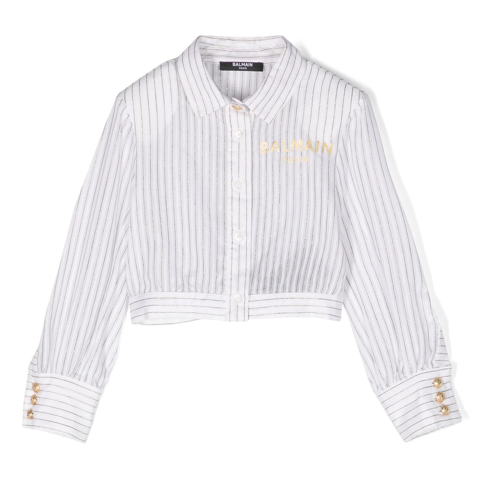 BALMAIN Camicia a righe...