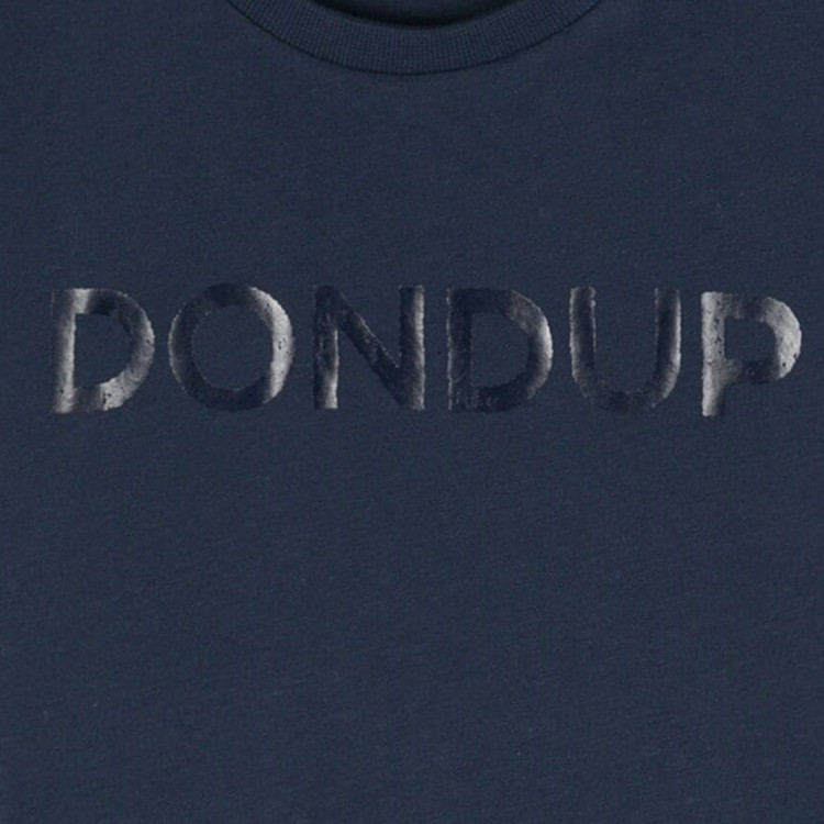 DONDUP T-shirt manica corta blu bambino