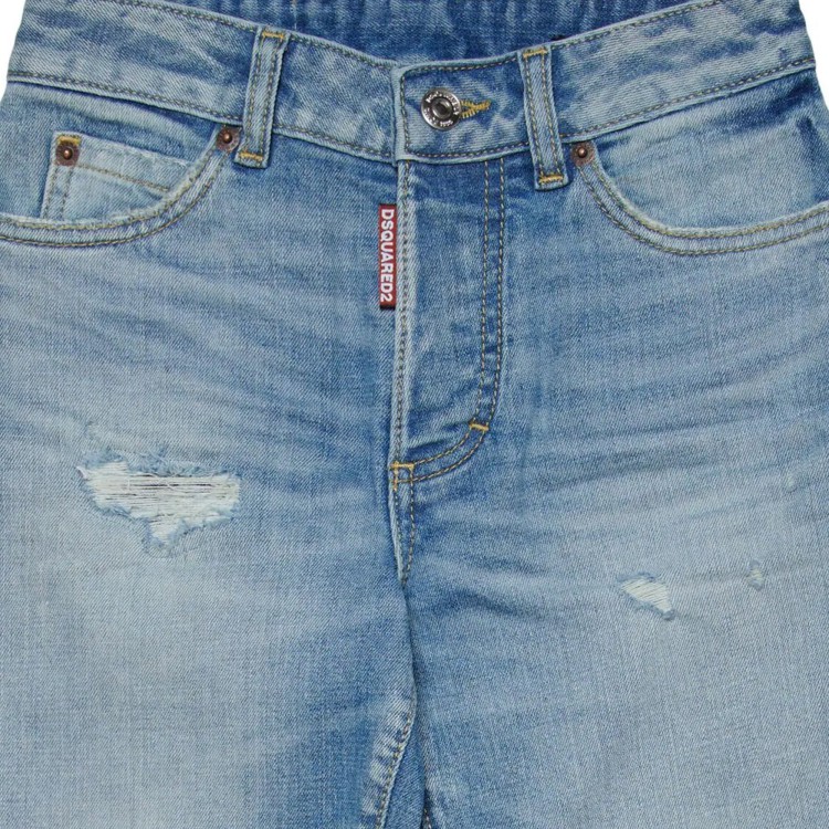 DSQUARED Jeans cotone chiaro bambino