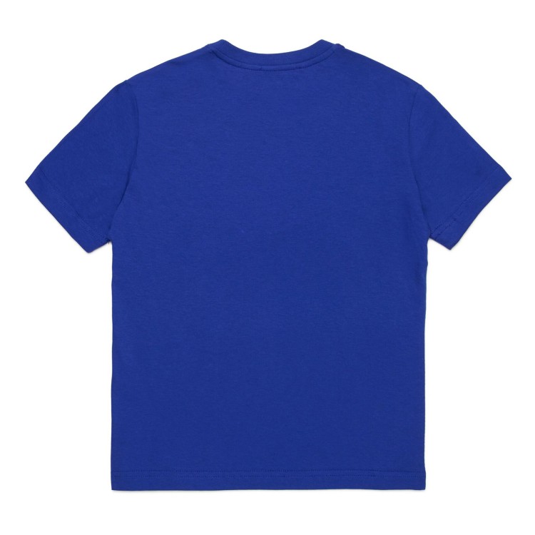 DSQUARED T-shirt con stampa bluette bambino