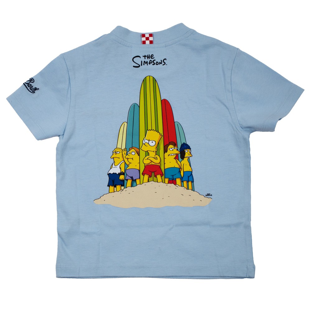 SAINT BARTH T-shirt azzurra...