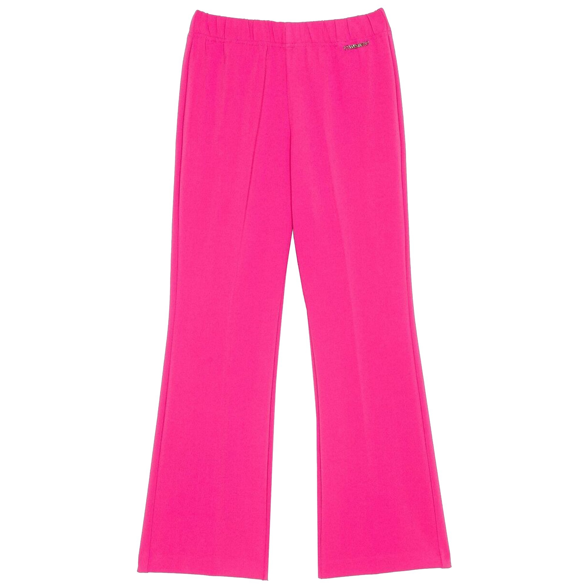 TWIN-SET Pantalone  a zampetta fuxia bambina