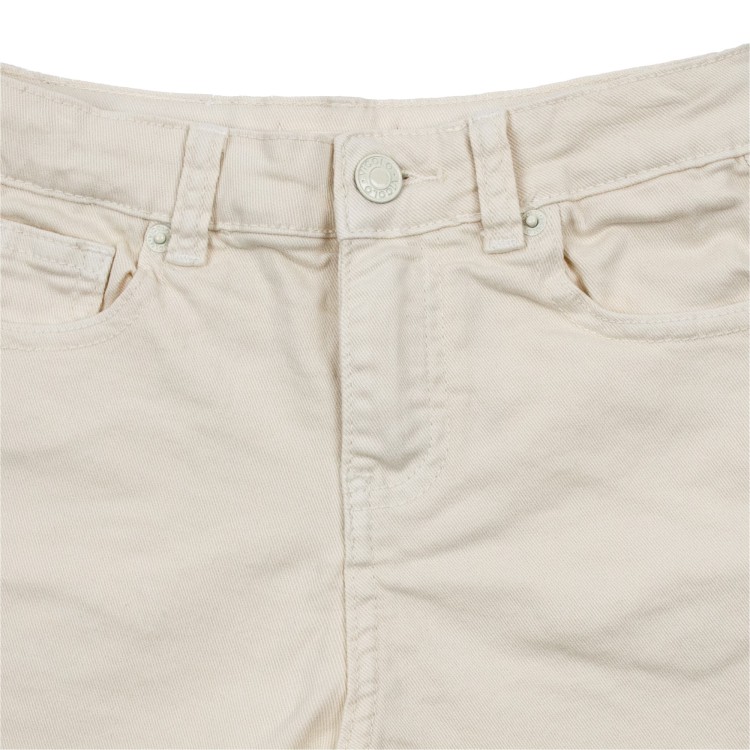 VICOLO Short in cotone  elasticizzato beige per bambina