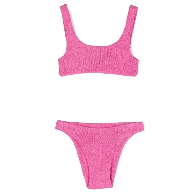 SAINT BARTH Bikini con fascia  fuxia per bambina