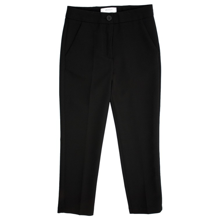 VICOLO Pantaloni  color nero per bambina