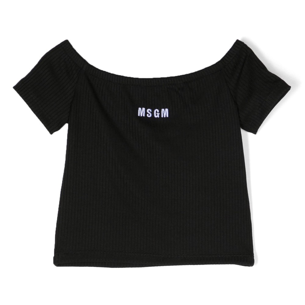 MSGM T-shirt in cotone a...