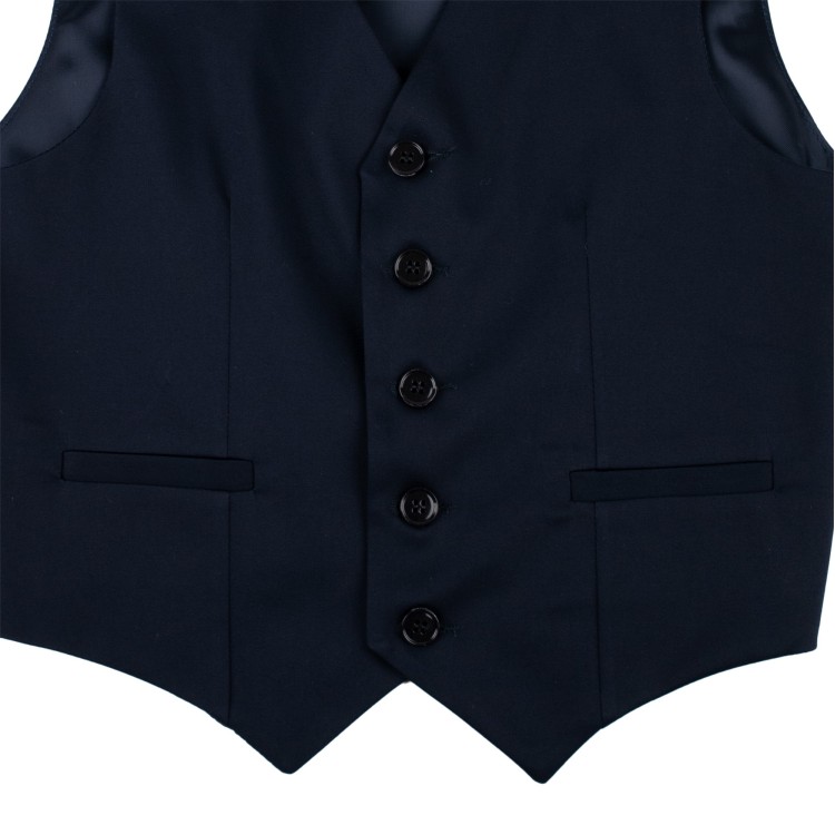 COLORI CHIARI Gilet classico blu bambino