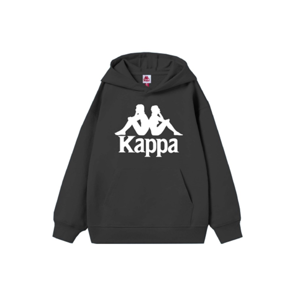 KAPPA Felpa  hoody  nera...