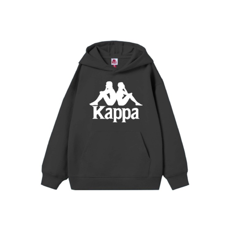 KAPPA Felpa  hoody  nera bambino