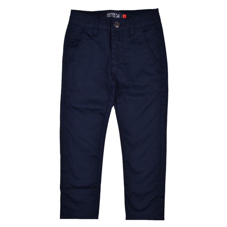 ASPEN POLO CLUB Pantalone in cotone blu per bambino