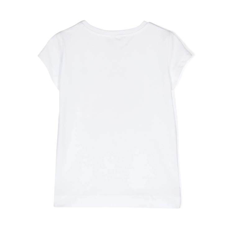 MONNALISA T-shirt con stampa bianca per bambina