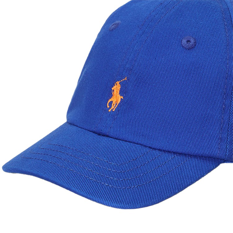 RALPH LAUREN Cappellino bluette con visiera bambino