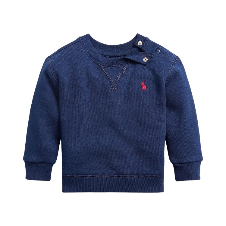 RALPH LAUREN SWEATSHIRT.NAVY