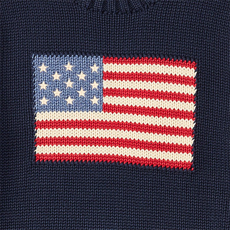 RALPH LAUREN PULLOVER.NAVY