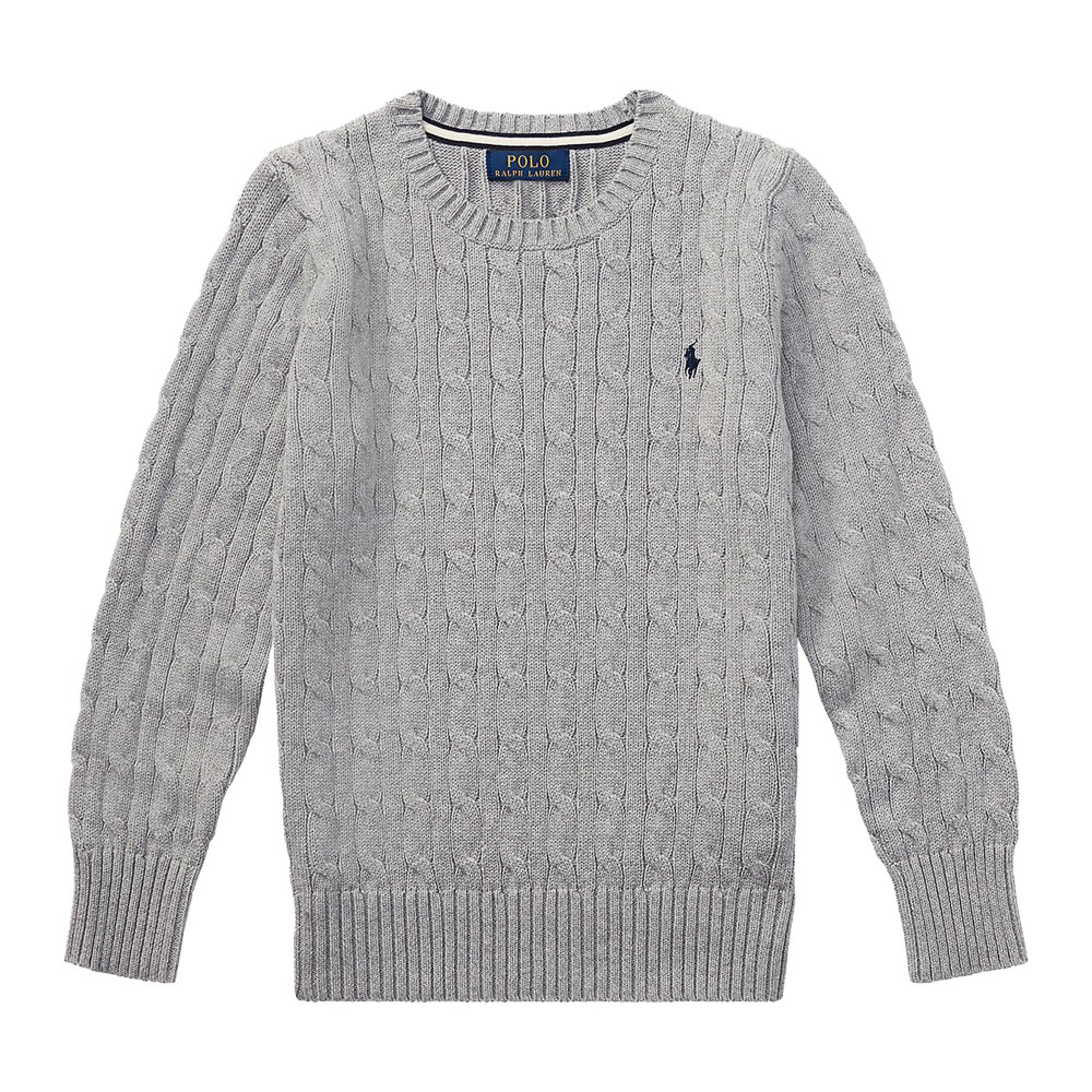 RALPH LAUREN PULLOVER.GREY