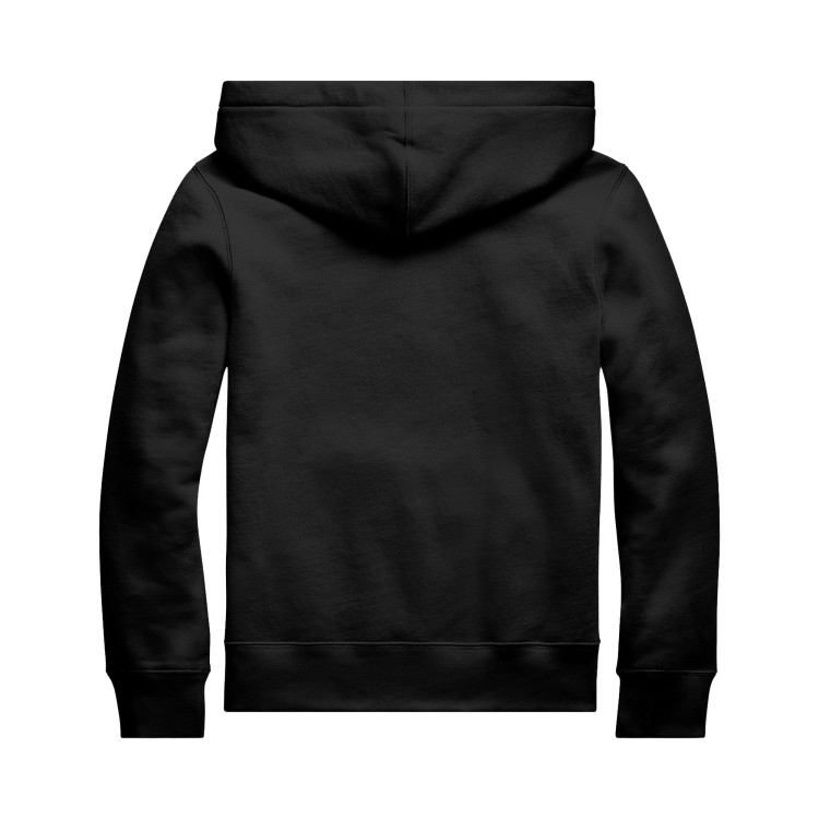 RALPH LAUREN SWEATSHIRT.BLACK