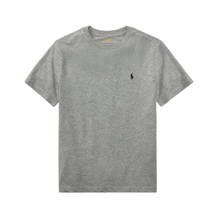 RALPH LAUREN T-shirt manica corta grigia bambino