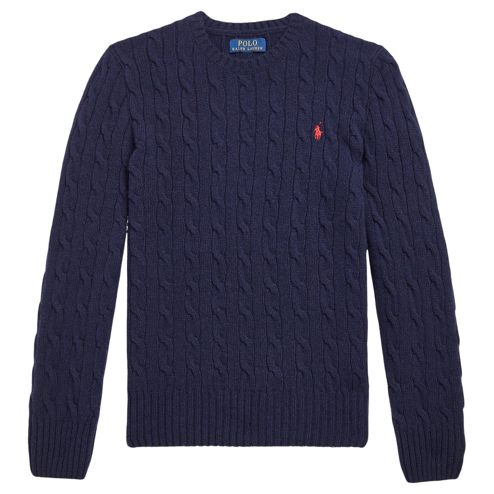 RALPH LAUREN Maglione blu...