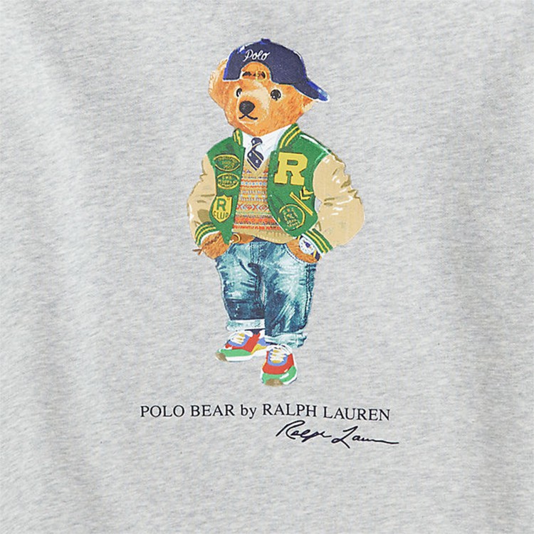 RALPH LAUREN SWEATSHIRT.GREY