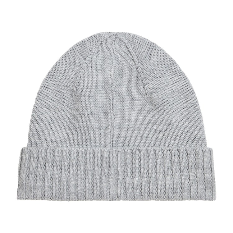 RALPH LAUREN Cappello grigio con ricamo bambini