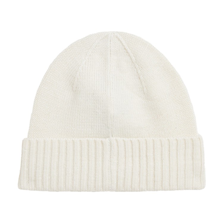 RALPH LAUREN Cappello bianco con ricamo bambini