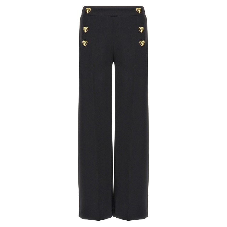 MOSCHINO PANTALONE LUNGO.NERO/BLACK