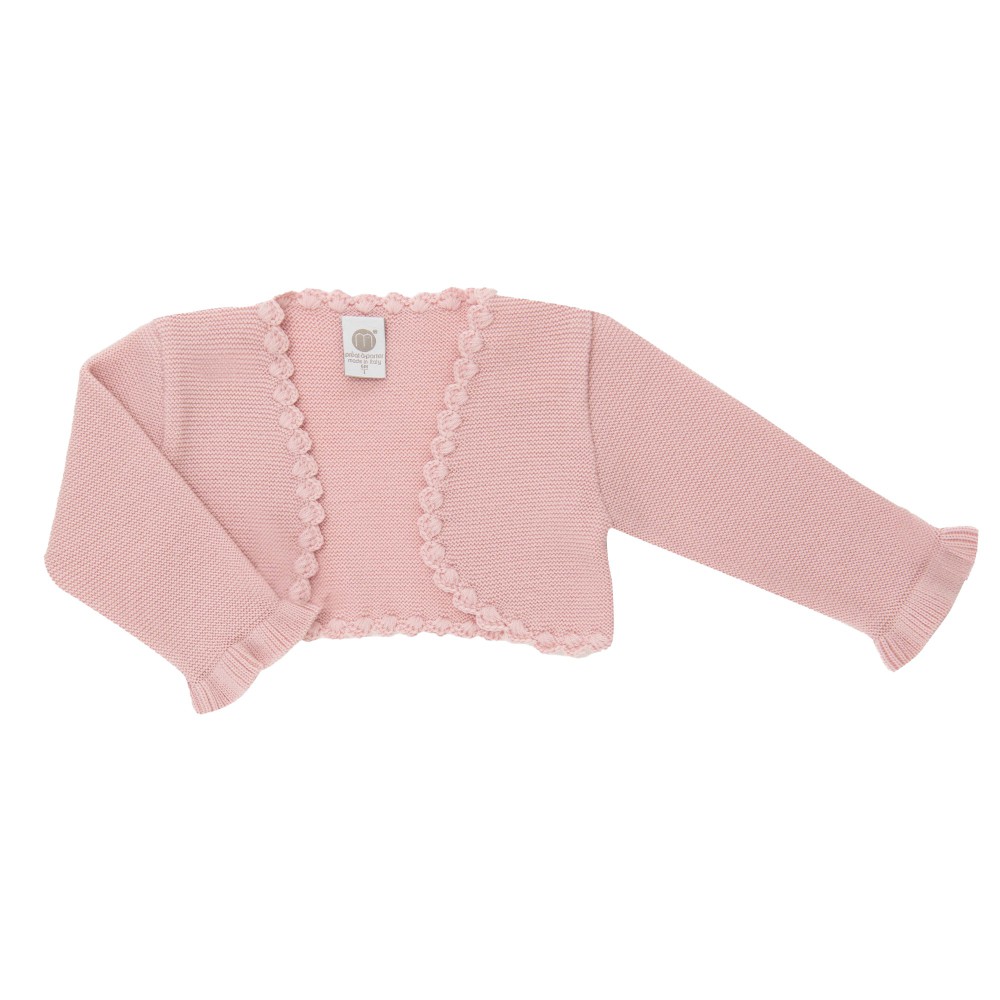 MARLU' Cardigan rosa neonata